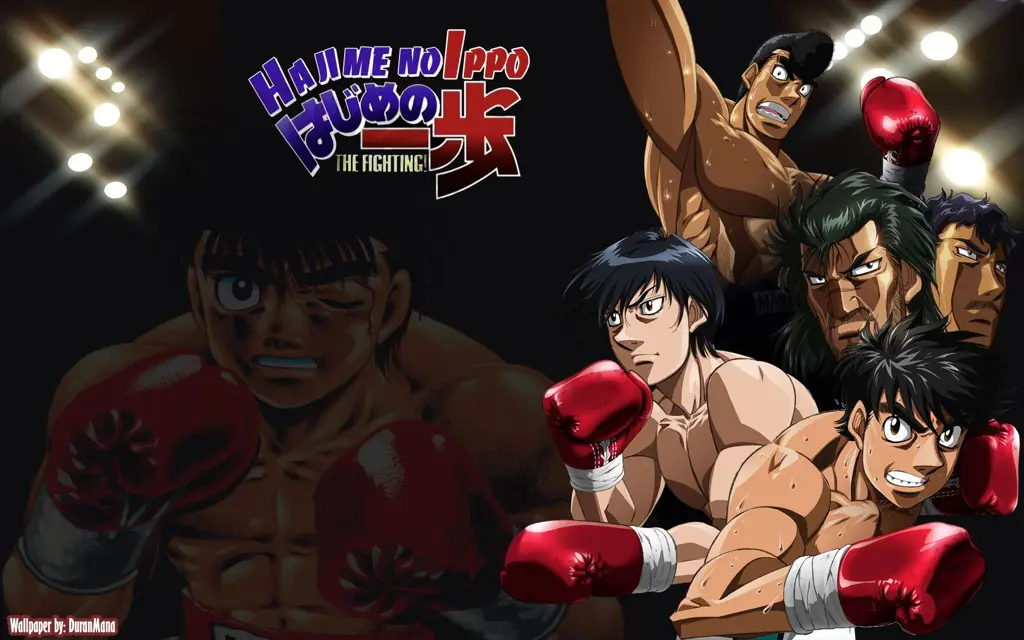 Hajime no Ippo: Petualangan di Dunia Tinju Gambar anime Hajime no Ippo