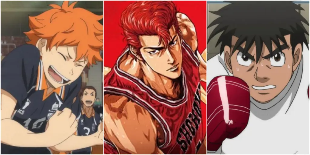 Momen Terbaik Anime Olahraga Momen-momen terbaik dalam anime olahraga, penuh aksi dan drama