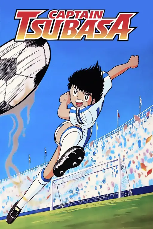 Anime sepak bola klasik Captain Tsubasa Gambar anime Captain Tsubasa