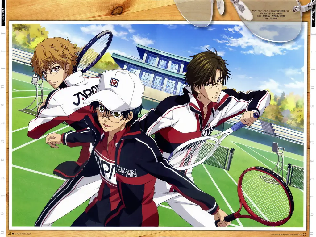 Anime tenis populer Prince of Tennis Gambar anime Prince of Tennis