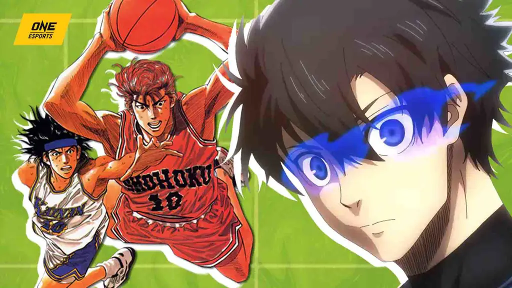 Karakter-karakter anime yang bersemangat dalam olahraga Karakter anime sedang bermain olahraga