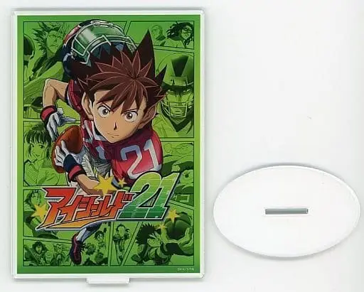 Tim American Football di Eyeshield 21 Visual utama anime Eyeshield 21 yang menampilkan karakter utama dan timnya