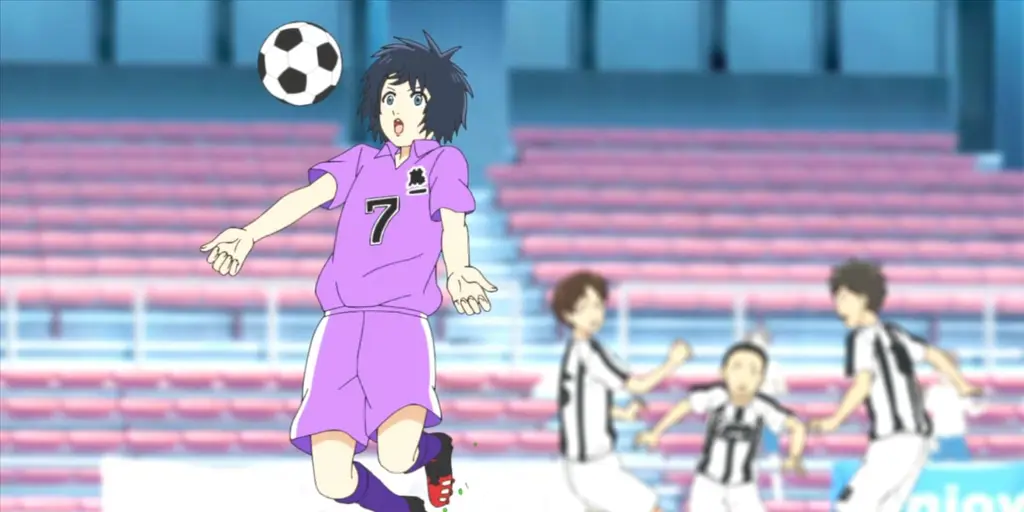 Anime Sepak Bola Terbaik Karakter anime bermain sepak bola