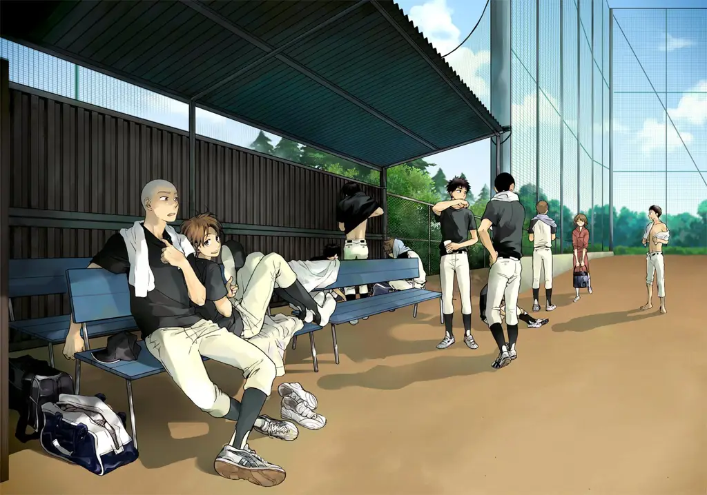 Motivasi dari Anime Sport Poster motivasi dengan tema anime sport