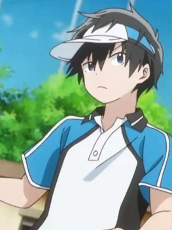 Potret latihan keras para karakter anime Karakter anime olahraga sedang berlatih