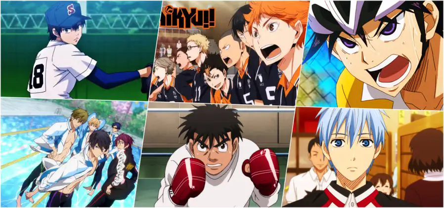 Adegan-Adegan Anime Olahraga yang Menegangkan Gambar adegan-adegan seru dalam anime olahraga