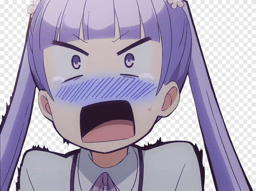 Reaksi terhadap Plot Twist Ekspresi terkejut karakter anime