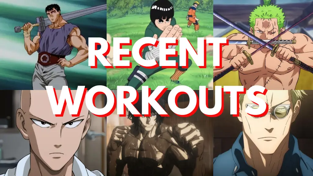 Latihan Atletik dalam Anime Gambar montase latihan atletik dalam anime