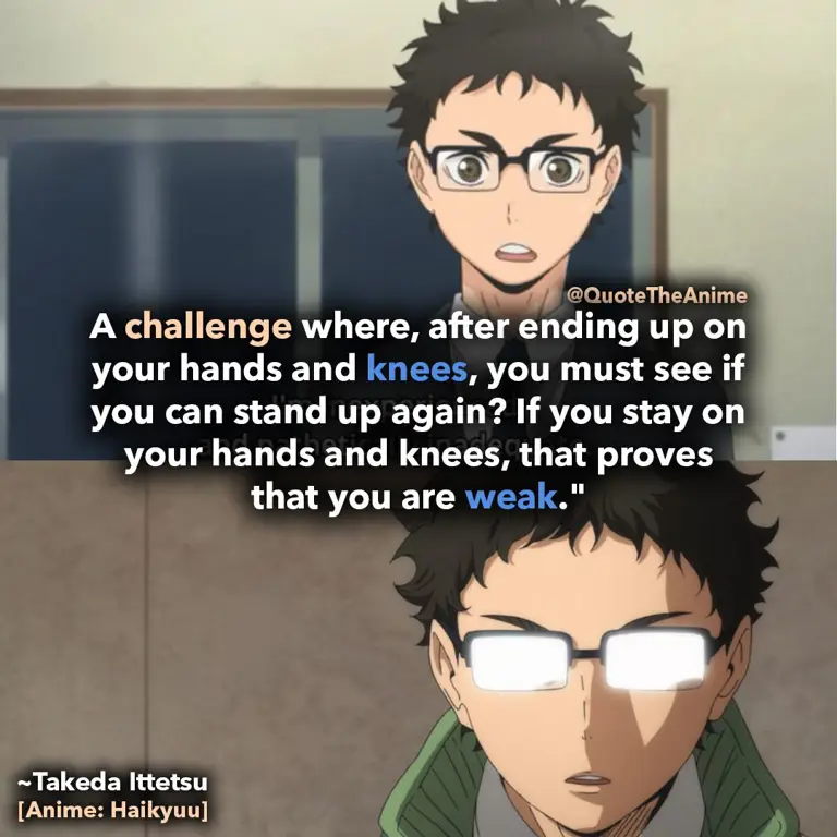 Adegan pertandingan voli seru dalam anime Haikyuu!!