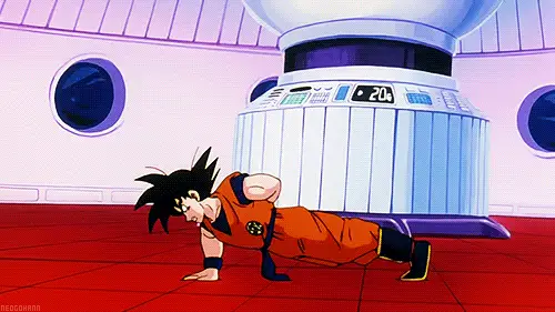 Latihan Keras Menuju Kemenangan Karakter anime berlatih keras untuk kompetisi