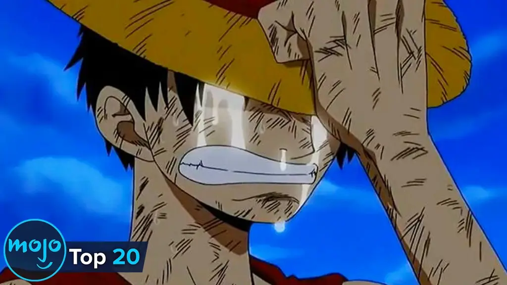 Momen haru dalam persahabatan kru Topi Jerami Karakter One Piece dalam sebuah adegan emosional