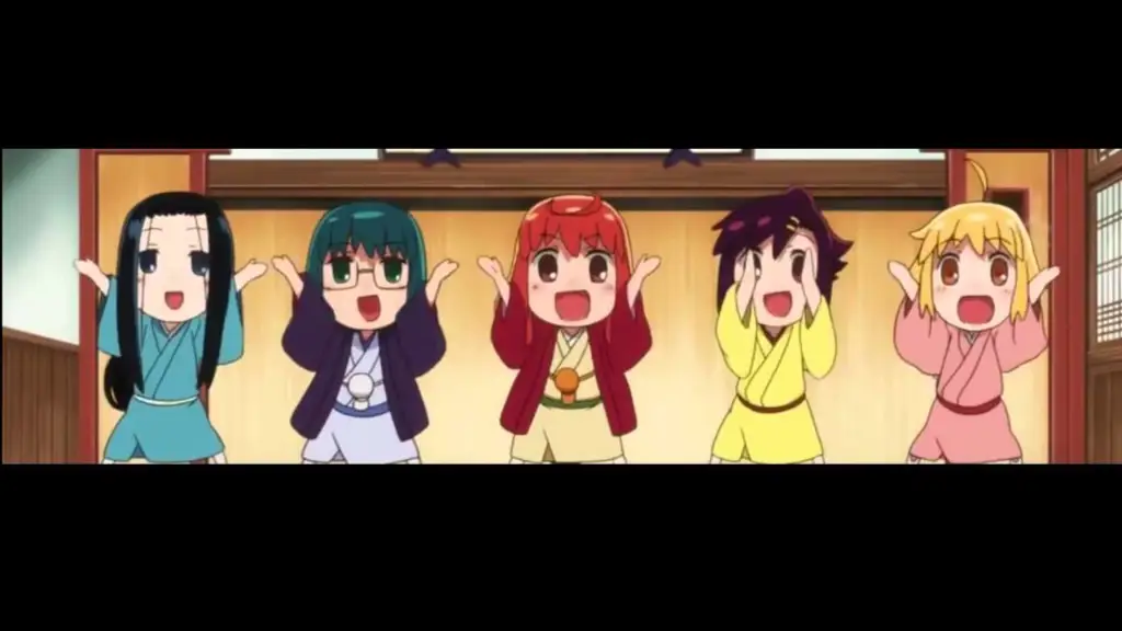 Sukacita Kemenangan: Perayaan Para Atlet Anime Gambar karakter anime merayakan kemenangan