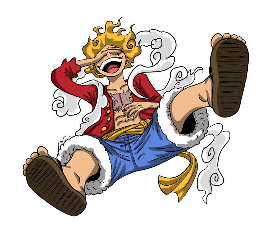 Kekuatan baru Luffy dalam pertarungan melawan Kaido Luffy menggunakan Gear 5