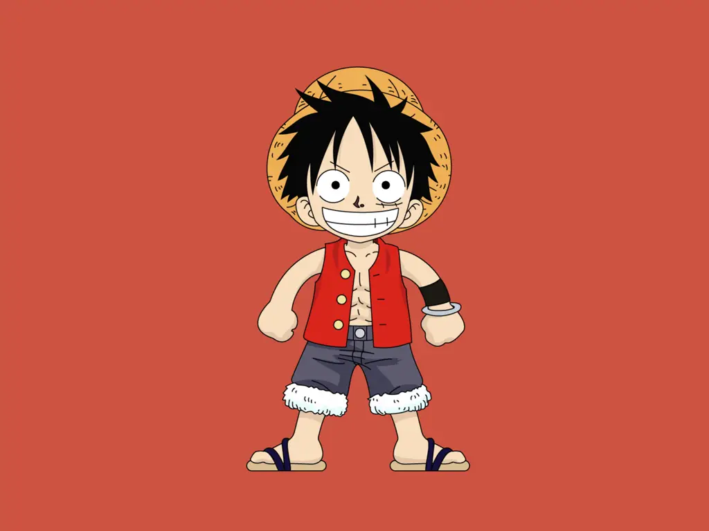 Luffy dan Perjalanan Menuju One Piece Gambar Luffy, karakter utama One Piece