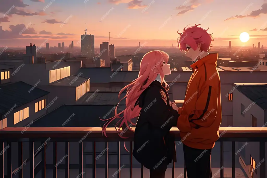 Momen romantis anime yang tak terlupakan Adegan romantis anime terbaik