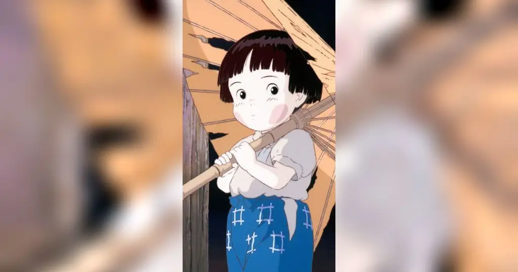 Momen haru biru dalam anime Adegan anime yang memperlihatkan air mata