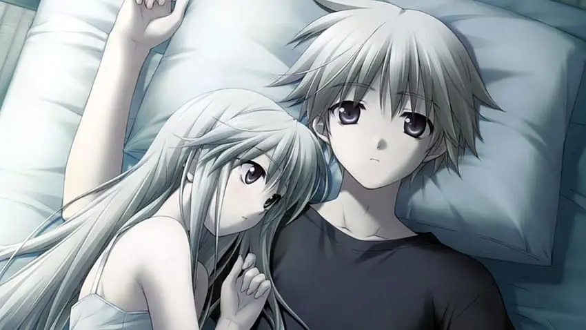 Luka yang tak terlihat Gambar anime pasangan yang sedang putus