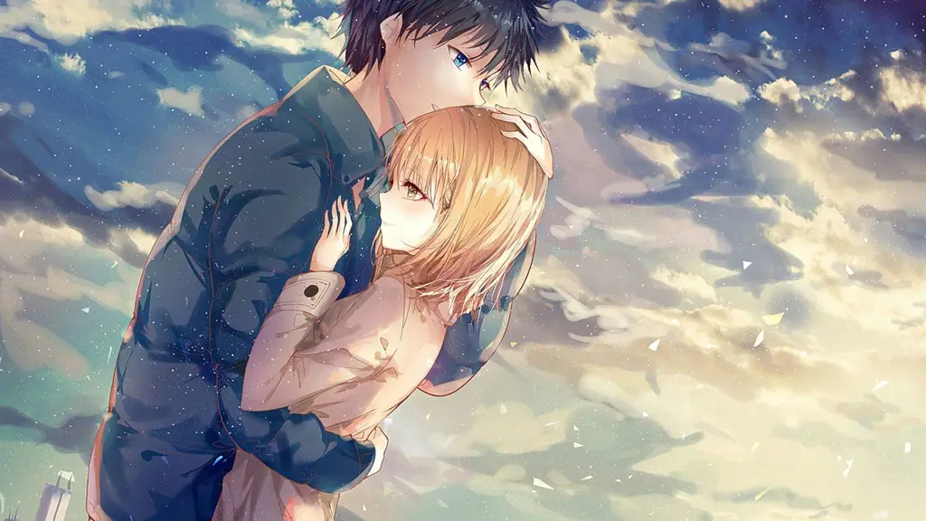 Beragam pasangan anime romantis Gambar pasangan anime romantis
