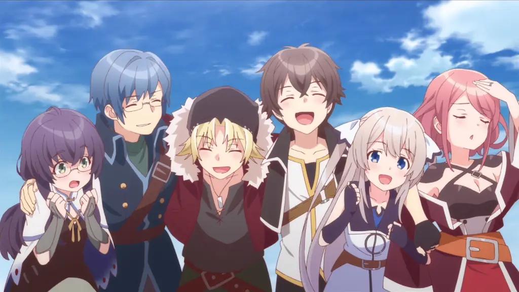 Persahabatan dan Kenangan di Anime Galau Gambar sekelompok teman anime