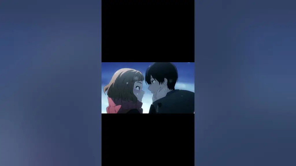 Ciuman manis yang bikin jantung berdebar Adegan ciuman romantis anime