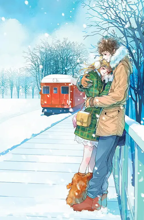 Momen-momen romantis anime yang bikin baper Pasangan romantis dalam anime