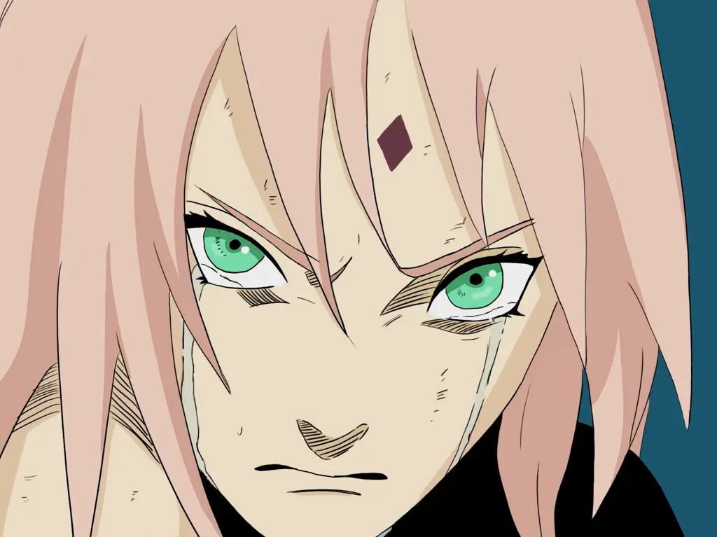 Ekspresi sedih karakter anime Ekspresi wajah anime yang menangis
