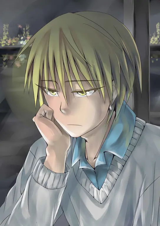 Anime Laki-Laki Sedih: Sebuah Gambaran Emosi Gambar anime laki-laki yang terlihat sedih