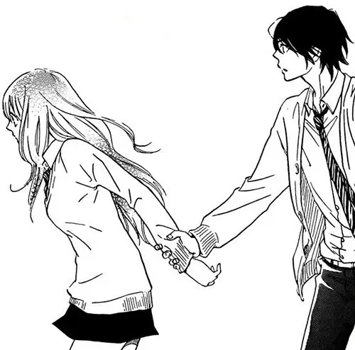 Gambar pasangan anime yang putus
