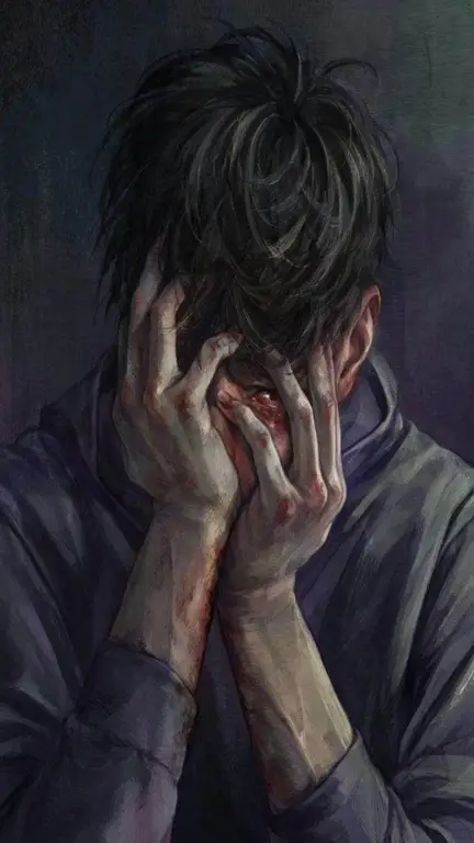 Momen Sedih dalam Anime Laki-Laki Gambar anak laki-laki anime yang sedang menangis dengan ekspresi sedih