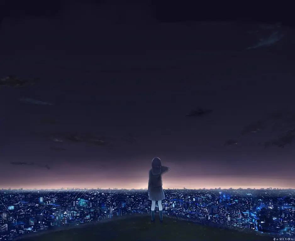 Karya Seni yang Menggambarkan Kedalaman Emosi Lukisan adegan anime yang emosional