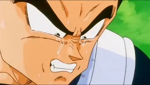 Ekspresi sedih karakter anime Karakter anime yang sedang menangis