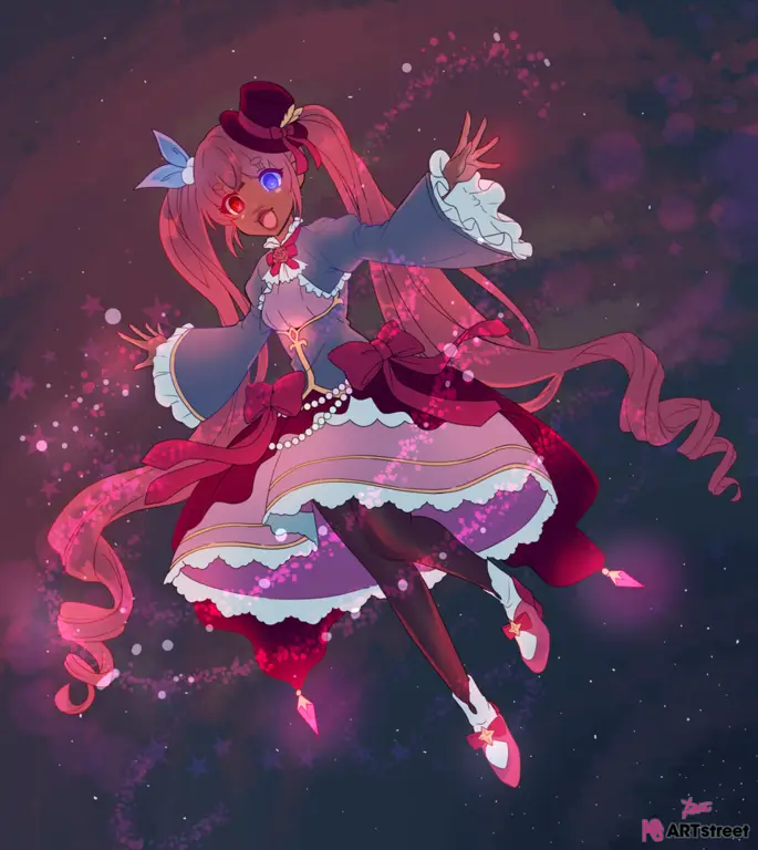Karakter-karakter ikonik dalam anime petualangan sihir Karakter gadis ajaib dengan kekuatan sihir yang unik.