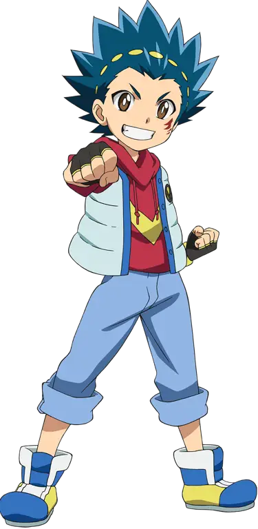 Pertarungan Beyblade yang menegangkan Adegan pertarungan Beyblade Burst