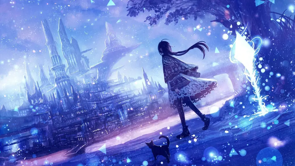 Adegan misterius dalam anime
