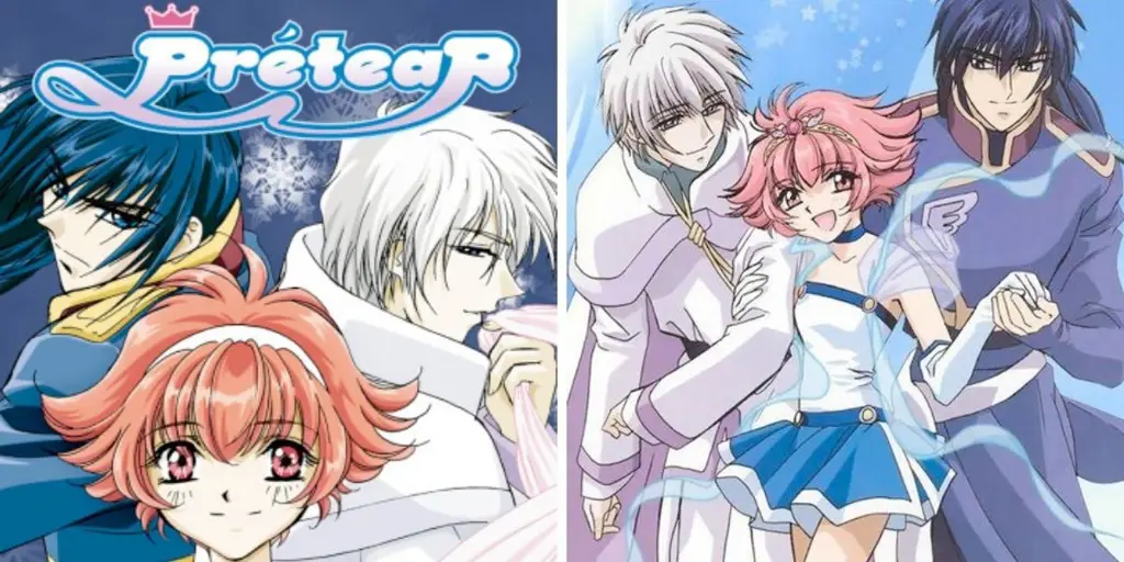 Potret adegan romantis dalam anime gadis sihir Adegan romantis anime gadis sihir