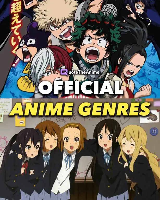 Jelajahi Dunia Anime Berbagai genre anime