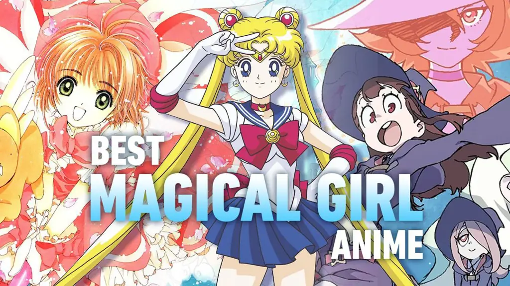 Adegan romantis seorang gadis anime dengan kekuatan sihir Gadis anime dengan kekuatan sihir dalam adegan romantis