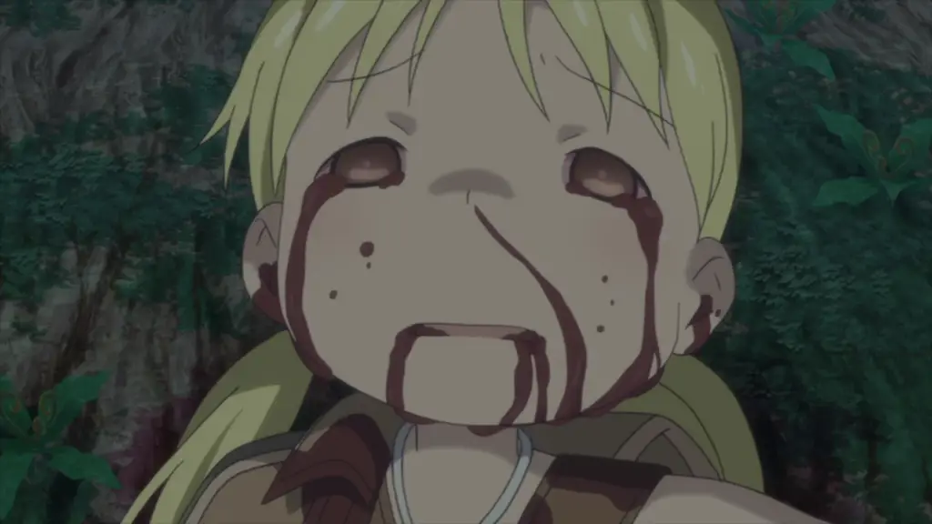 Petualangan menegangkan di dalam jurang Cuplikan layar anime Made in Abyss