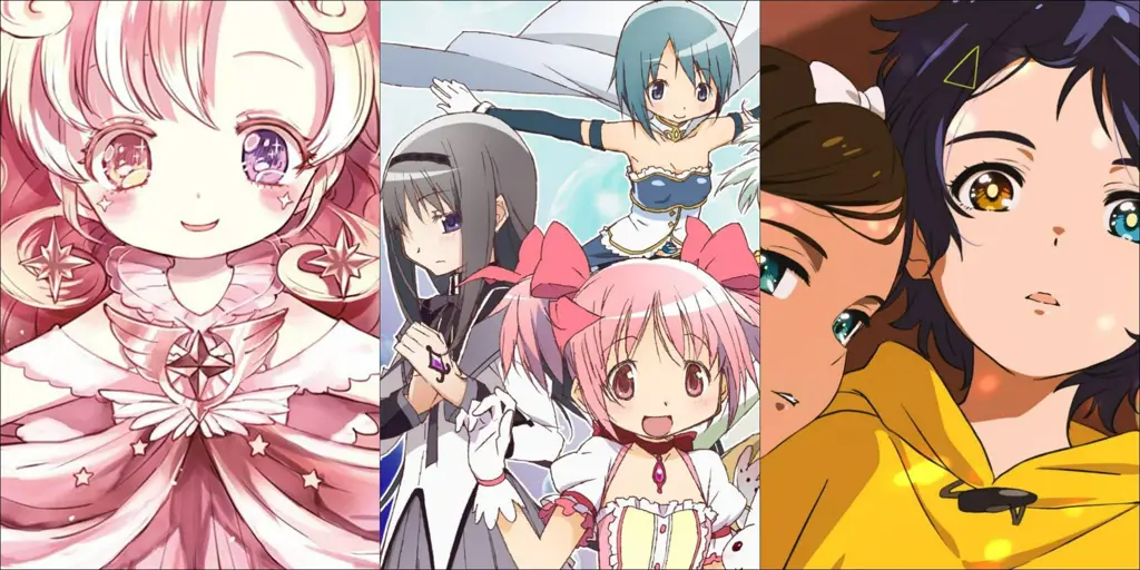 Kekuatan Sihir yang Memukau Ilustrasi gadis anime dengan kekuatan sihir