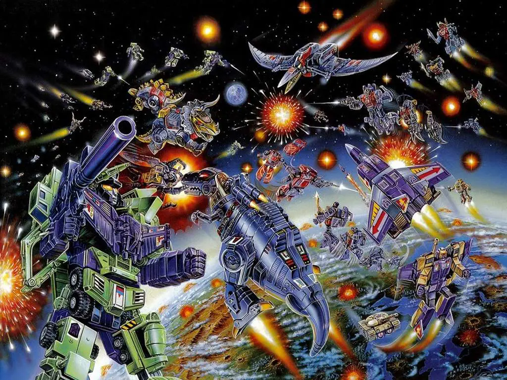 Gambar robot Transformers Generasi 1