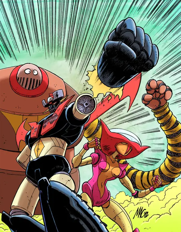 Mazinger Z, robot legendaris Gambar Mazinger Z