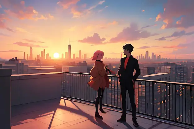Adegan romantis anime yang memukau Adegan romantis anime