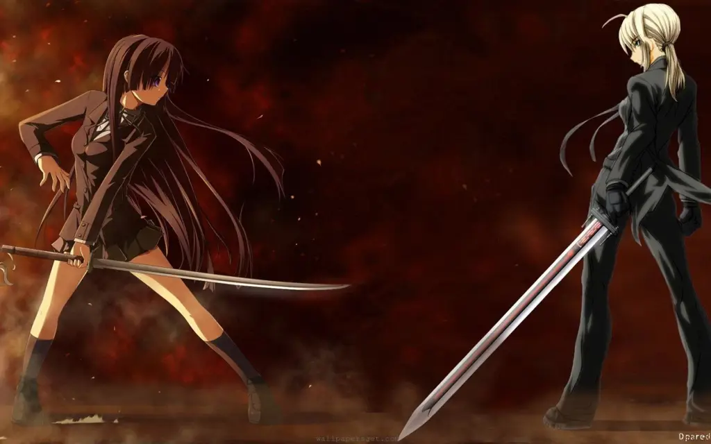 Adegan pertarungan anime yang menegangkan dan penuh aksi Adegan pertarungan anime yang seru