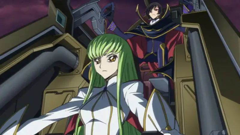 Gambar mecha dan karakter Code Geass