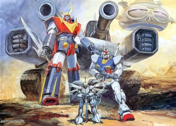 Gambar anime robot modern