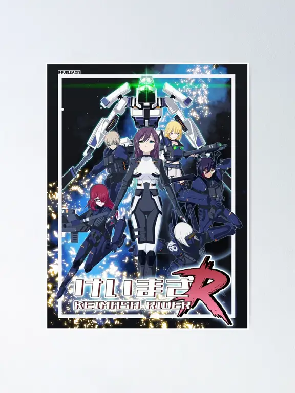 Poster anime robot dari era 1970-an dan 1980-an Poster anime robot klasik