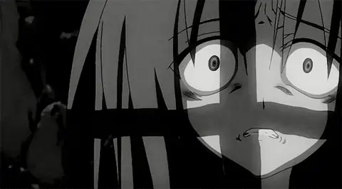 Ekspresi sedih karakter anime Air mata karakter anime