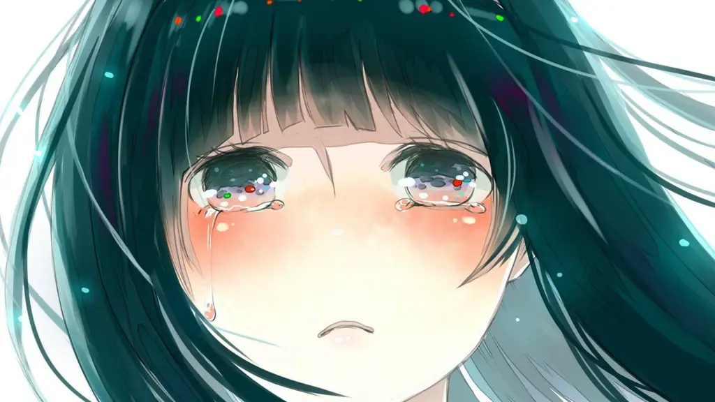 Karakter Anime yang Sedih dan Menyentuh Gambar karakter anime yang sedih dan menyayat hati