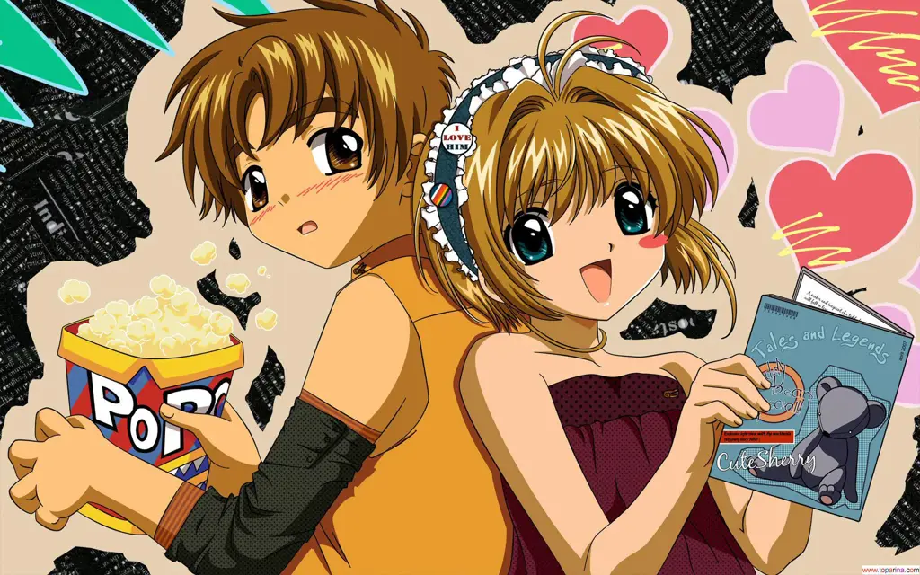 Pasangan anime yang manis Pasangan anime yang lucu dan menggemaskan