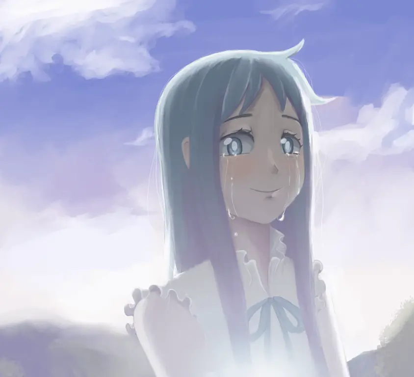 Anohana: Kisah persahabatan dan penyesalan Adegan emosional dari anime Anohana